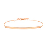 Bracelet Fuji Or Rose Acier Inoxydable Jardin des Bijoux