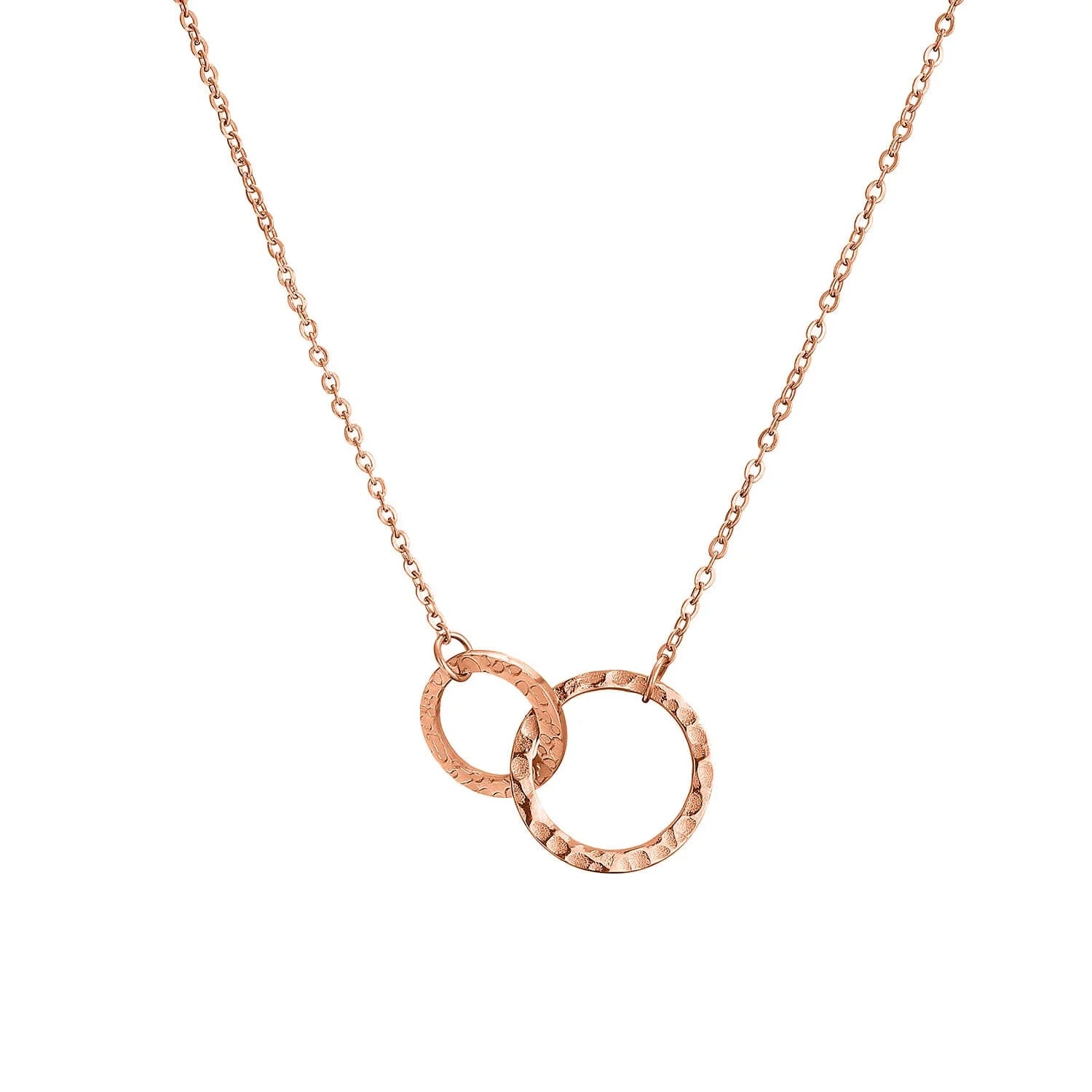 Collier Omessa Acier inoxydable Or Rose Jardin des Bijoux