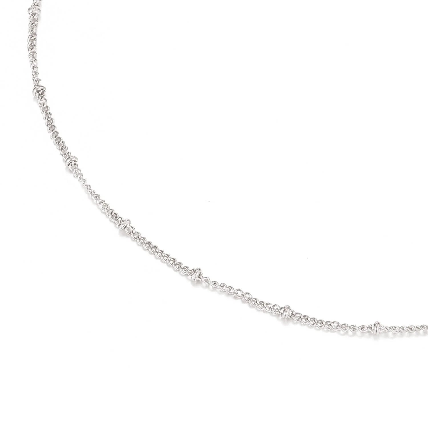 Collier Royaume Acier inoxydable Argent Jardin des Bijoux