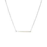 Collier Tokyo Acier inoxydable Argent Jardin des Bijoux