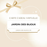 Carte-cadeau Carte-cadeau Acier Inoxydable Jardin des Bijoux