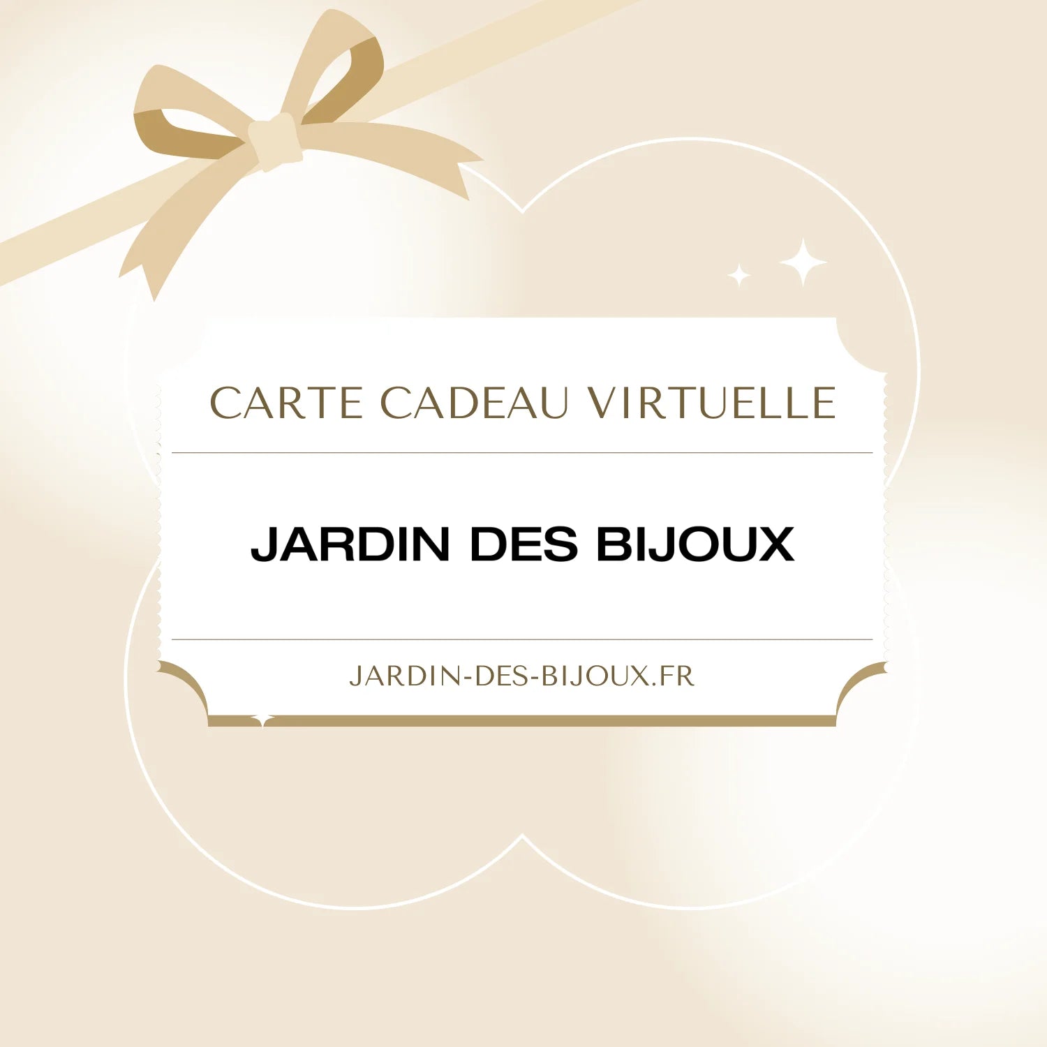 Carte cadeau e - Carte Cadeau Jardin des Bijoux