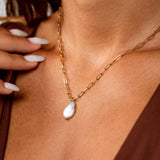 Collier Cozumel Acier inoxydable Or Jardin des Bijoux