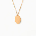 Collier Diana Acier inoxydable Or Jardin des Bijoux