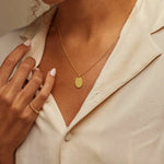 Collier Diana Acier inoxydable Or Rose Jardin des Bijoux