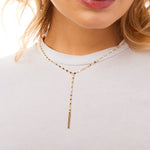 Collier Ledo Acier inoxydable Jardin des Bijoux