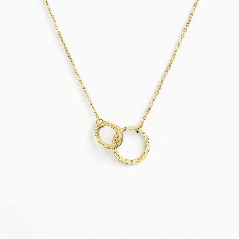 Collier Omessa Acier inoxydable Or Jardin des Bijoux