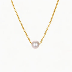 Collier Pearl Or Acier Inoxydable Jardin des Bijoux