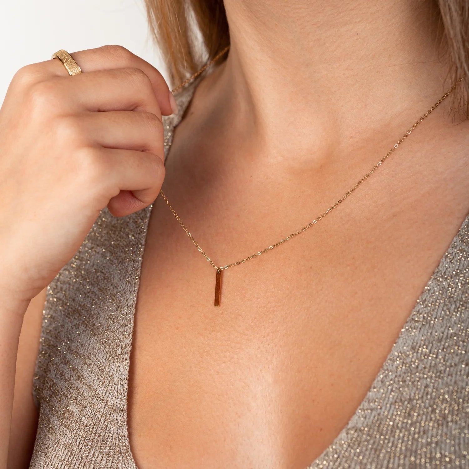 Collier Tamara Acier inoxydable Jardin des Bijoux