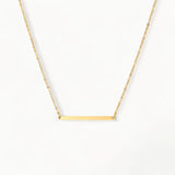 Collier Tokyo Acier inoxydable Or Jardin des Bijoux